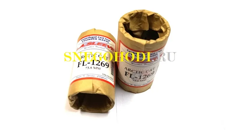 Гильза цилиндра пр-во L.A.SLEEVE для BEARCAT 570, F570, T570 и других моделей снегоходов с объёмом двигателя 570 FAN 2004-2020 г.в., FL-1269 — артикул FL-1269